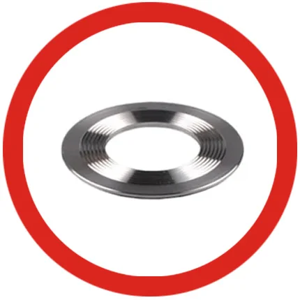 Soft Iron Collar Plug Gaskets Soft Iron Collar Plug Gaskets