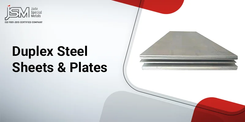 Duplex stainless steel sheets and plates