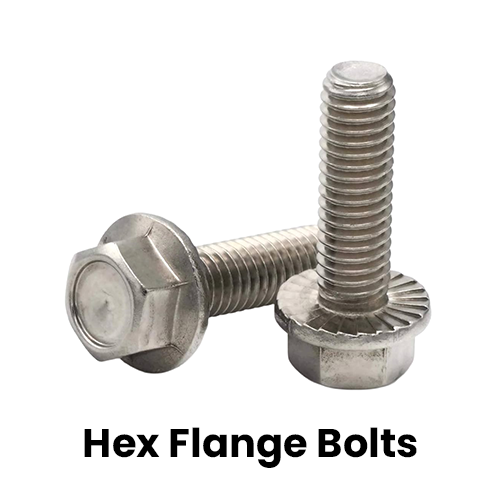 Hex Flange Bolts with Integrated Washer Flange