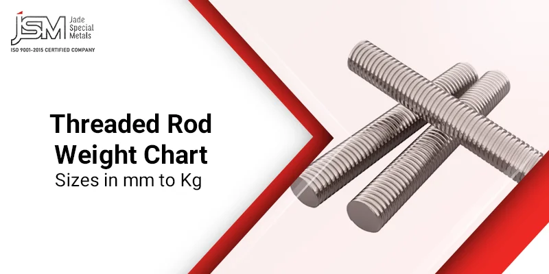 Threaded Rod Weight Chart: Sizes in mm to Kg